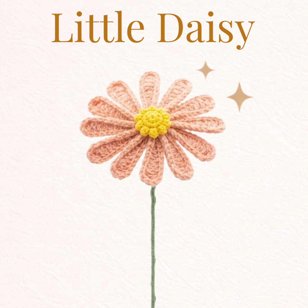 Crochet Daisy Pattern – Beginner Friendly Flower
