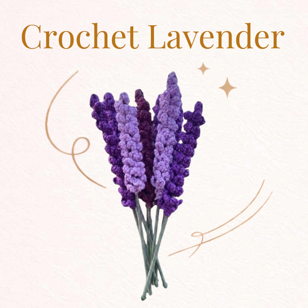 Crochet Lavender – Beginner Friendly Pattern