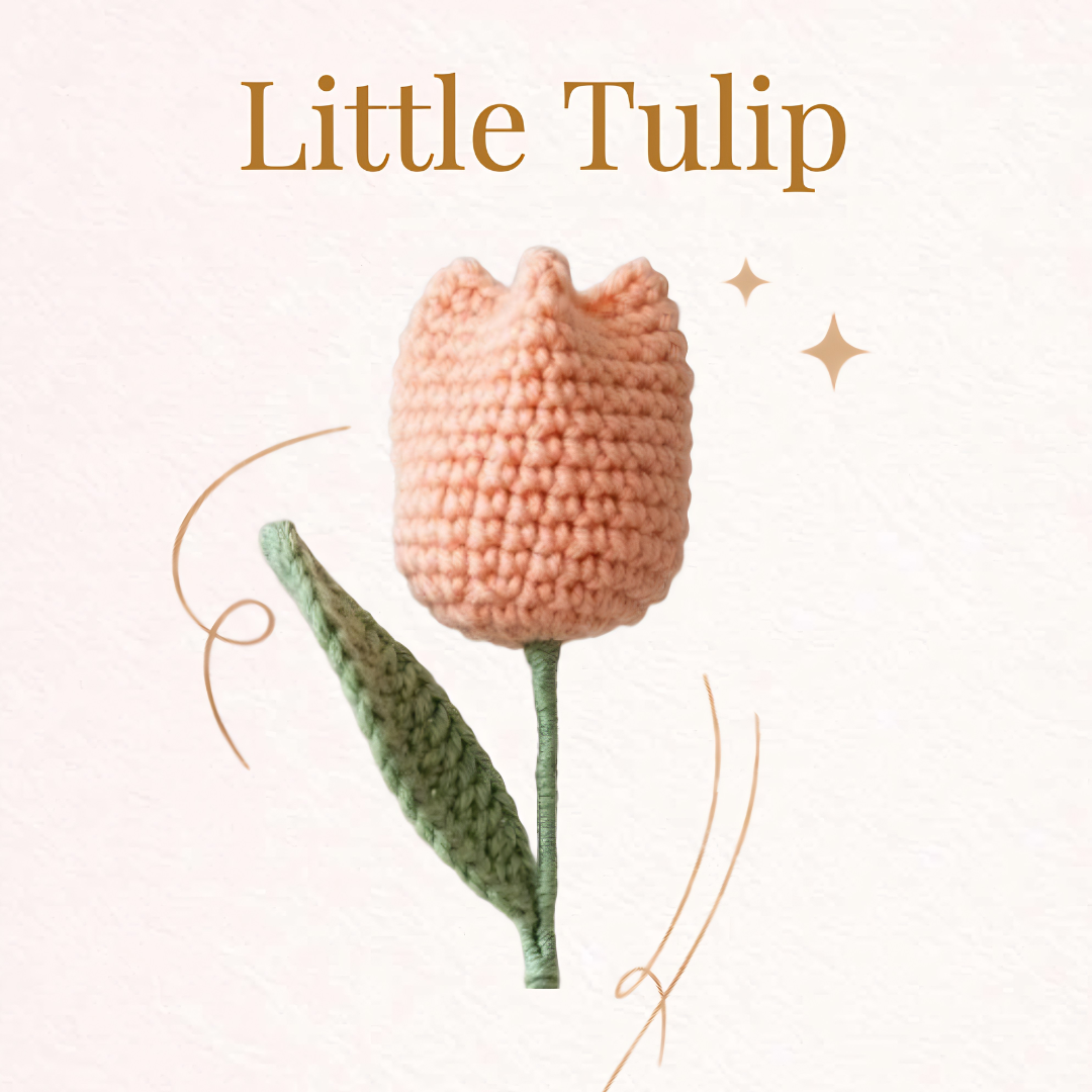 Crochet Tulip Pattern – Beginner Friendly Flower
