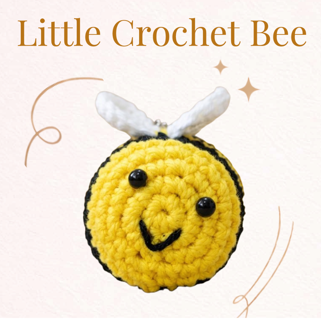 Crochet Bee Pattern – Beginner Friendly Amigurumi