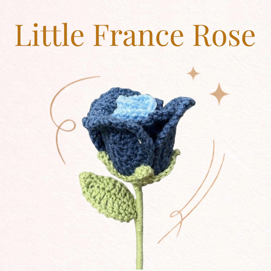 Crochet French Rose Pattern – Beginner Friendly Flower
