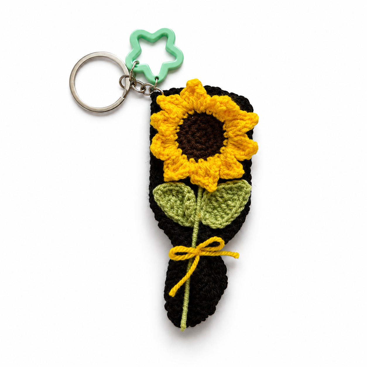 Crochet Keyring & Bag Charm 🌼